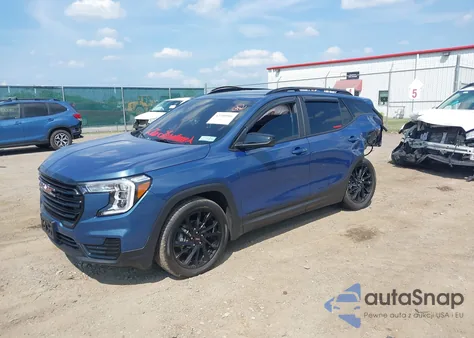 2024 GMC Terrain Awd Sle from USA, damaged, VIN 3GKALTEG1RL146382